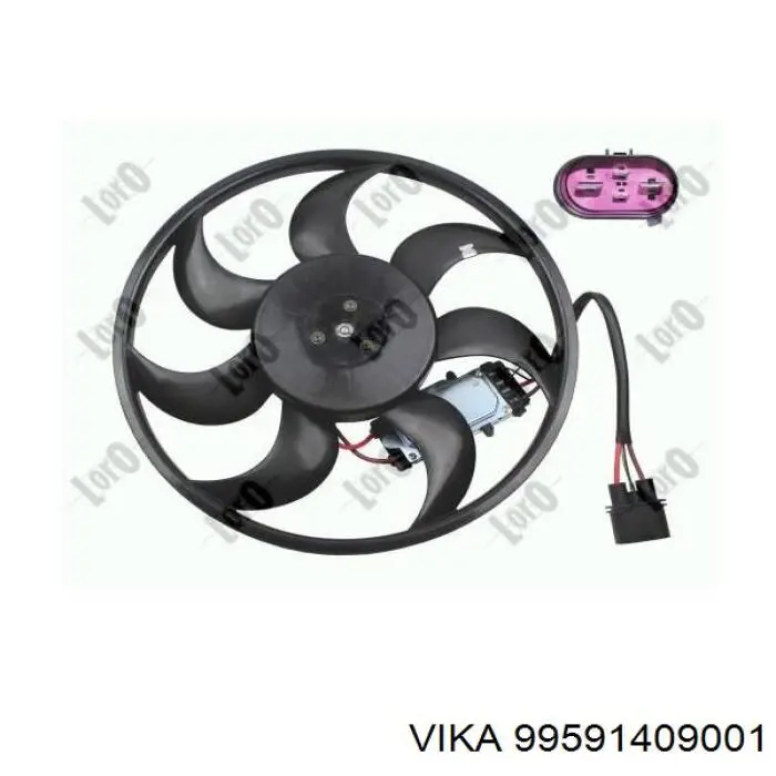 Ventilador de refrigeración completo derecho (motor y hélice) VAG 0130303293 precio, desde 110,35 EUR