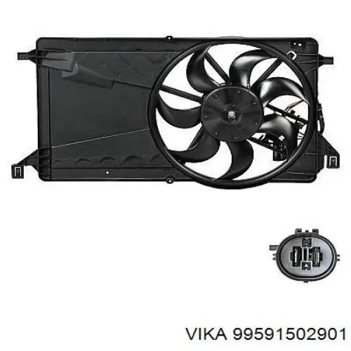 Comprar 7M0959455J VAG Motor ventilador del radiador