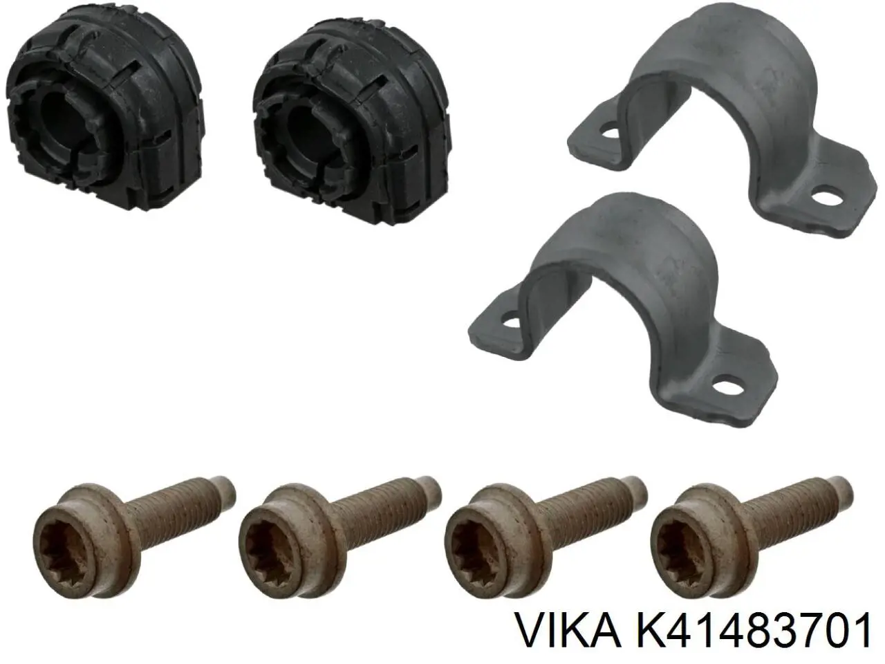 K41483701 Vika Silentblock del brazo superior de suspensión trasera