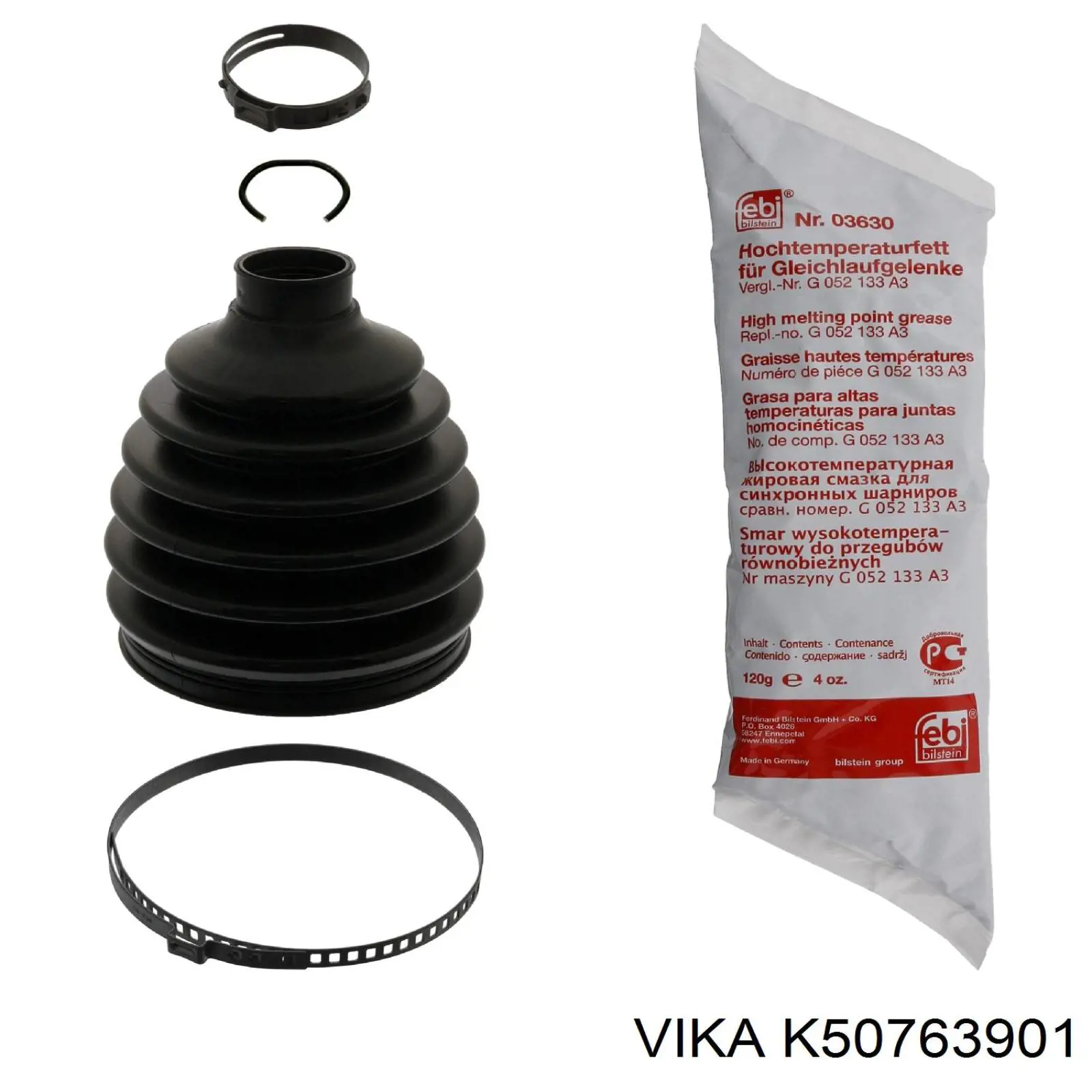 Fuelle de palier delantero exterior 5M0498203 VAG