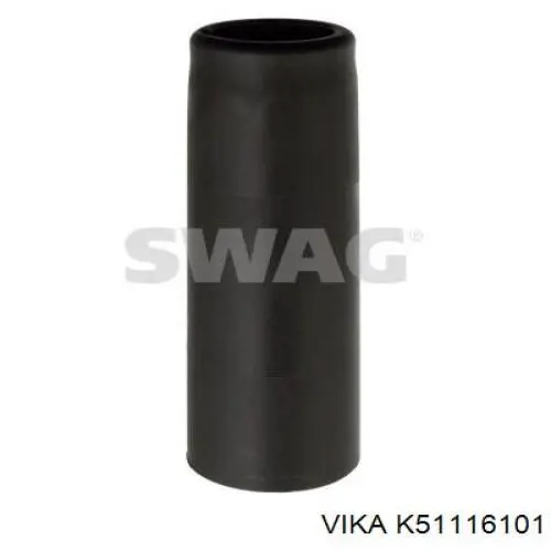 K51116101 Vika tope de amortiguador trasero, suspensión + fuelle