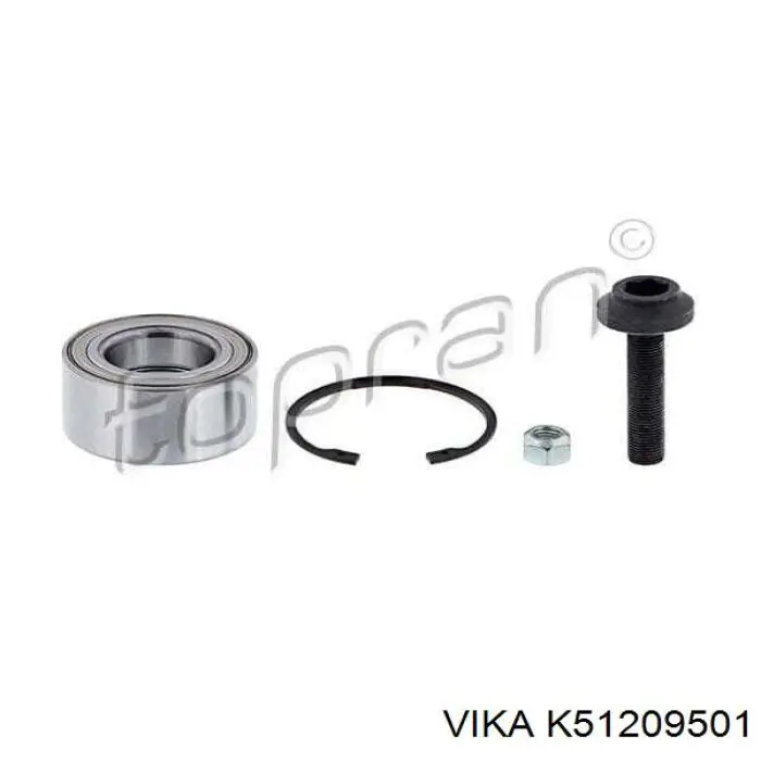 7M3498625A VAG Rodamientos de rueda delantero