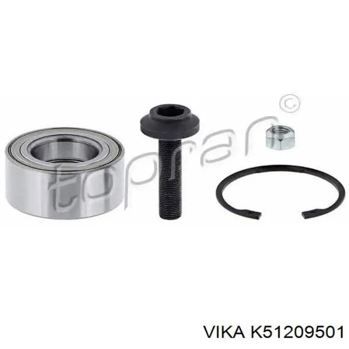 Cojinete de rueda delantero VAG 7M3498625A precio, desde 27,29 EUR