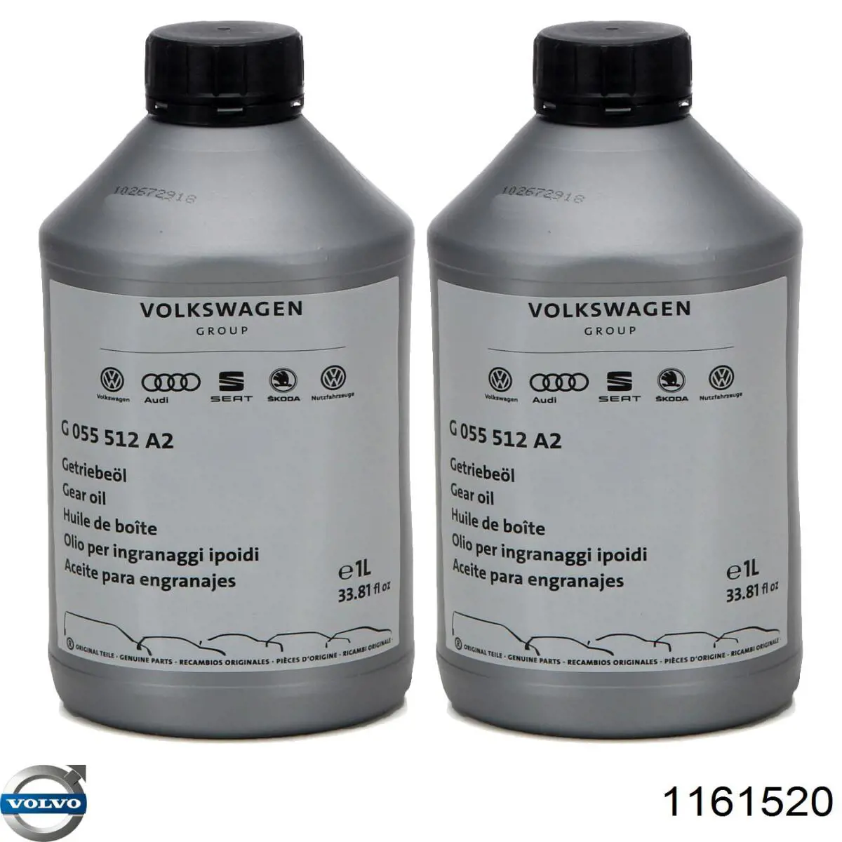1161520 Volvo Aceite caja cambios