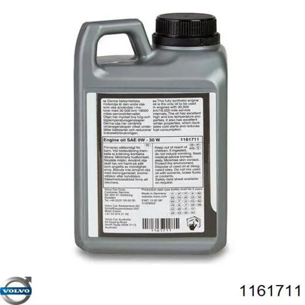 Volvo ENGINE OIL Sintético 1 L (1161711)