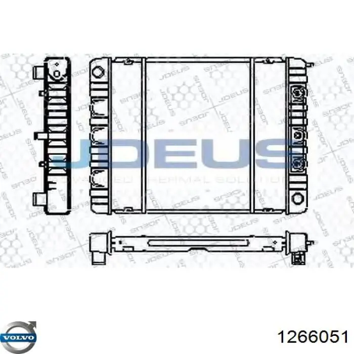 8601852 China radiador refrigeración del motor