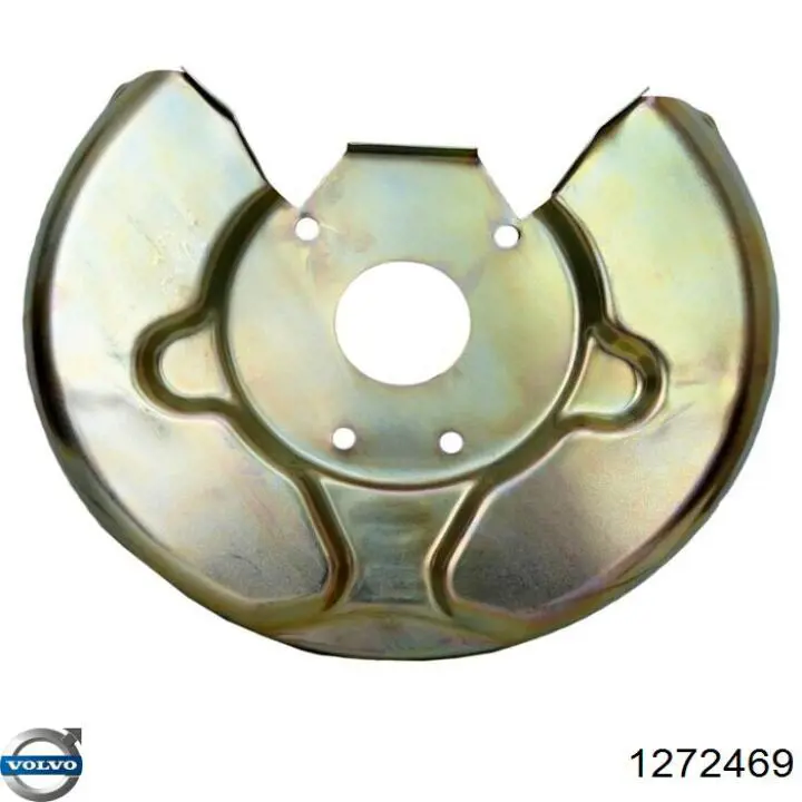 1272469 Volvo Protector del disco de freno delantero
