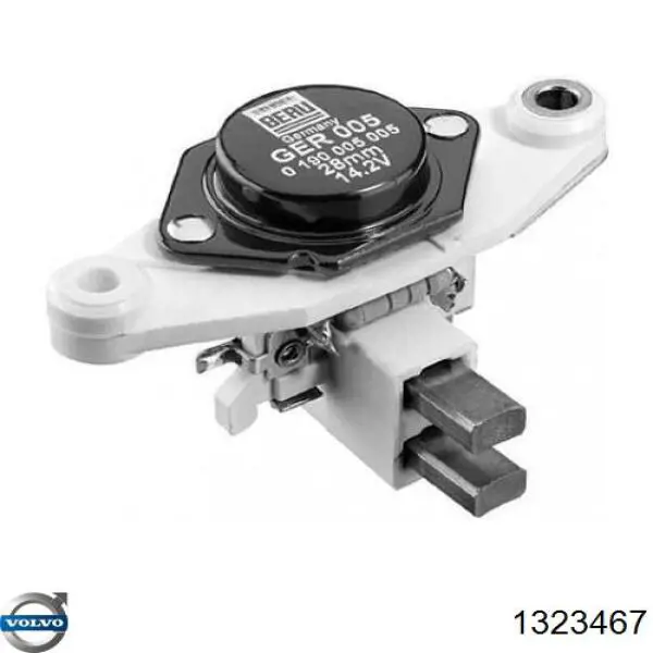 92860314200 Porsche Regulador alternador