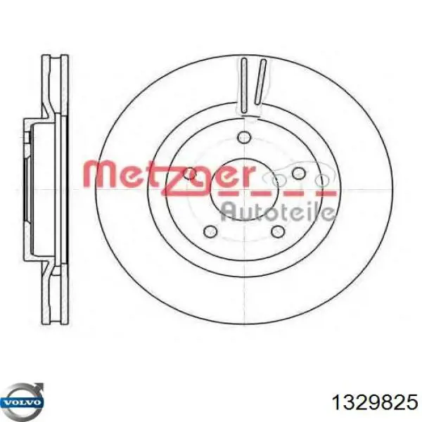 Muelle de suspensión eje delantero para Volvo 940 (944)