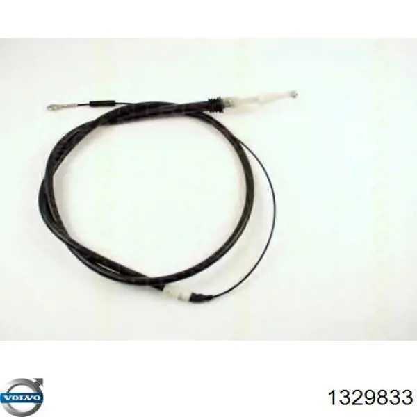 83574 Metalcaucho cable de freno de mano trasero izquierdo