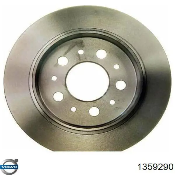 Disco de freno trasero 1359290 Volvo
