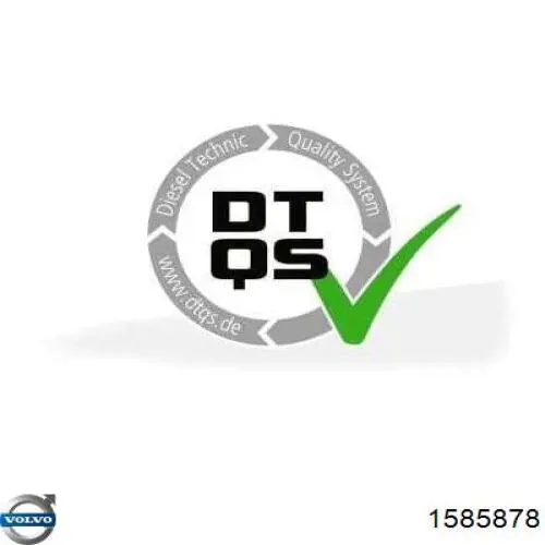 Comprar 1585878 Volvo Bomba de agua limpiaparabrisas, delantera