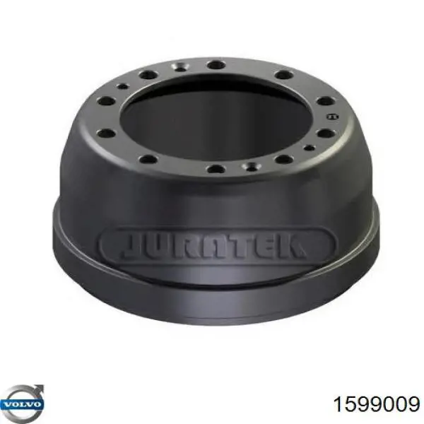 1599009 Volvo Tambor de freno delantero