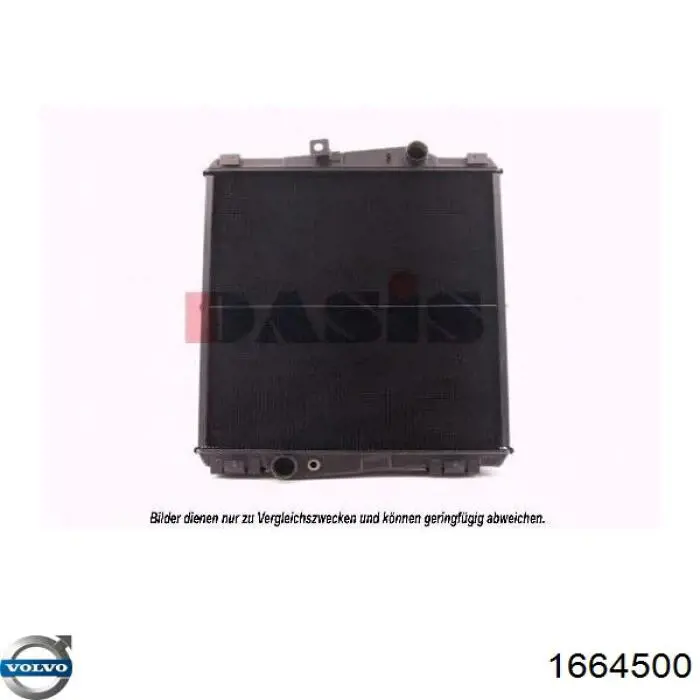 1664500 Volvo Refrigeración del motor