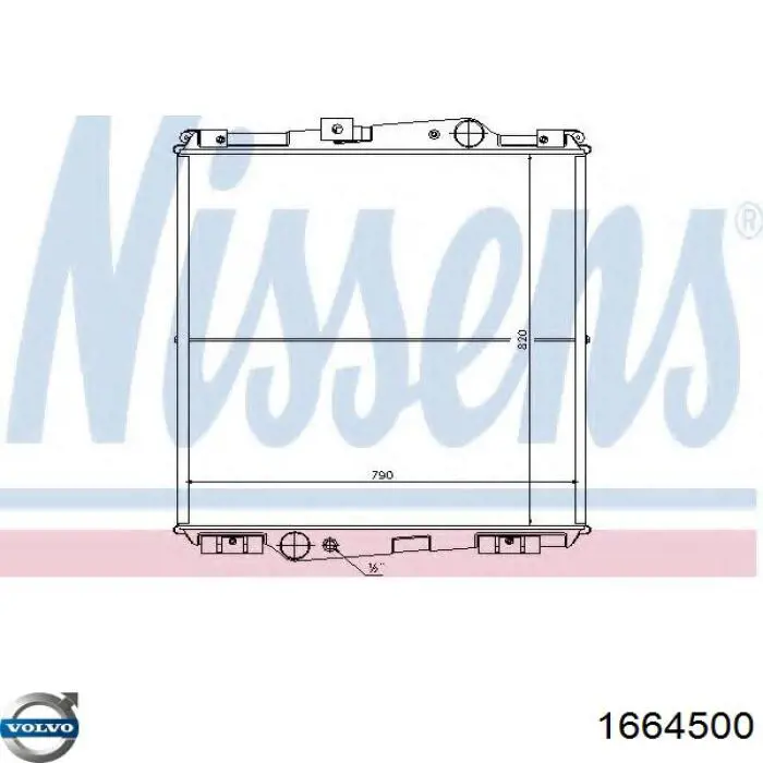 Água radiador Volvo 1664500 precio, desde 190,11 EUR