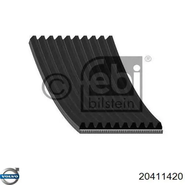 Correa de transmisión trapezoidal Volvo 20411420 precio, desde 26,12 EUR