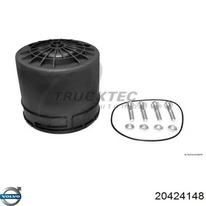 Filtro del desecador de aire (separador de agua y aceite) (camión) 20424148 Volvo