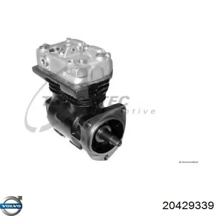 20429339 Volvo turbocompresor, sobrealimentación