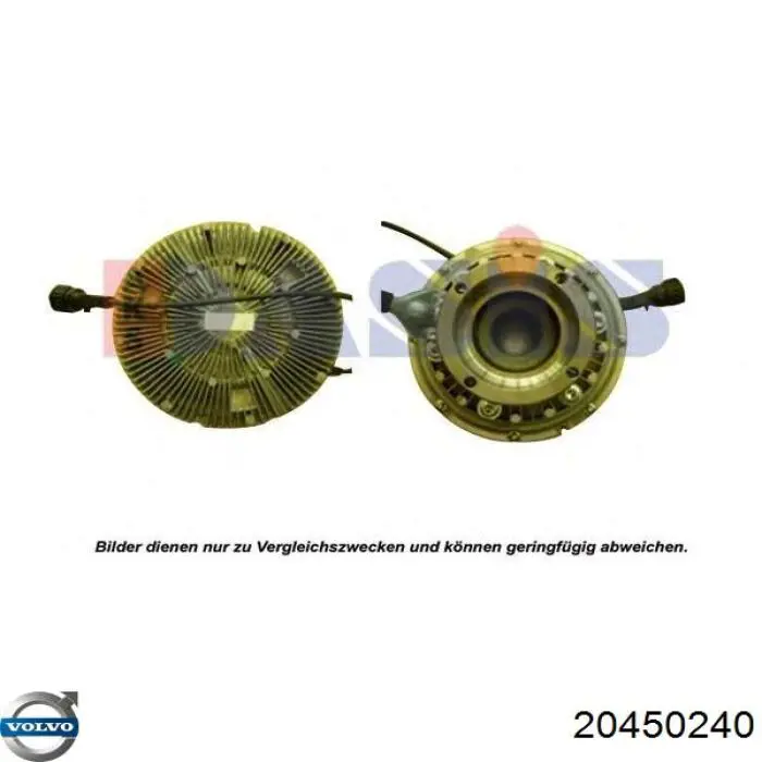 Embrague, ventilador de refrigeración Volvo 20450240 precio, desde 515,47 EUR