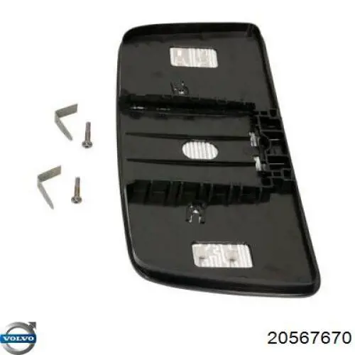 20589788 Volvo Cristal de espejo retrovisor