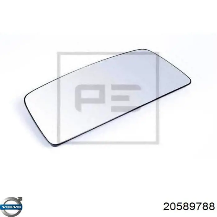 Comprar 20589788 Volvo Cristal de espejo retrovisor