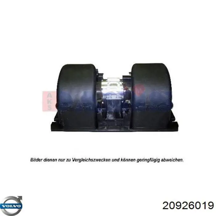 20926019 Volvo Ventilador de habitáculo