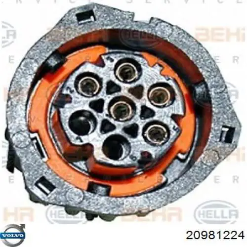 Embrague viscoso de ventilador 20981224 Volvo