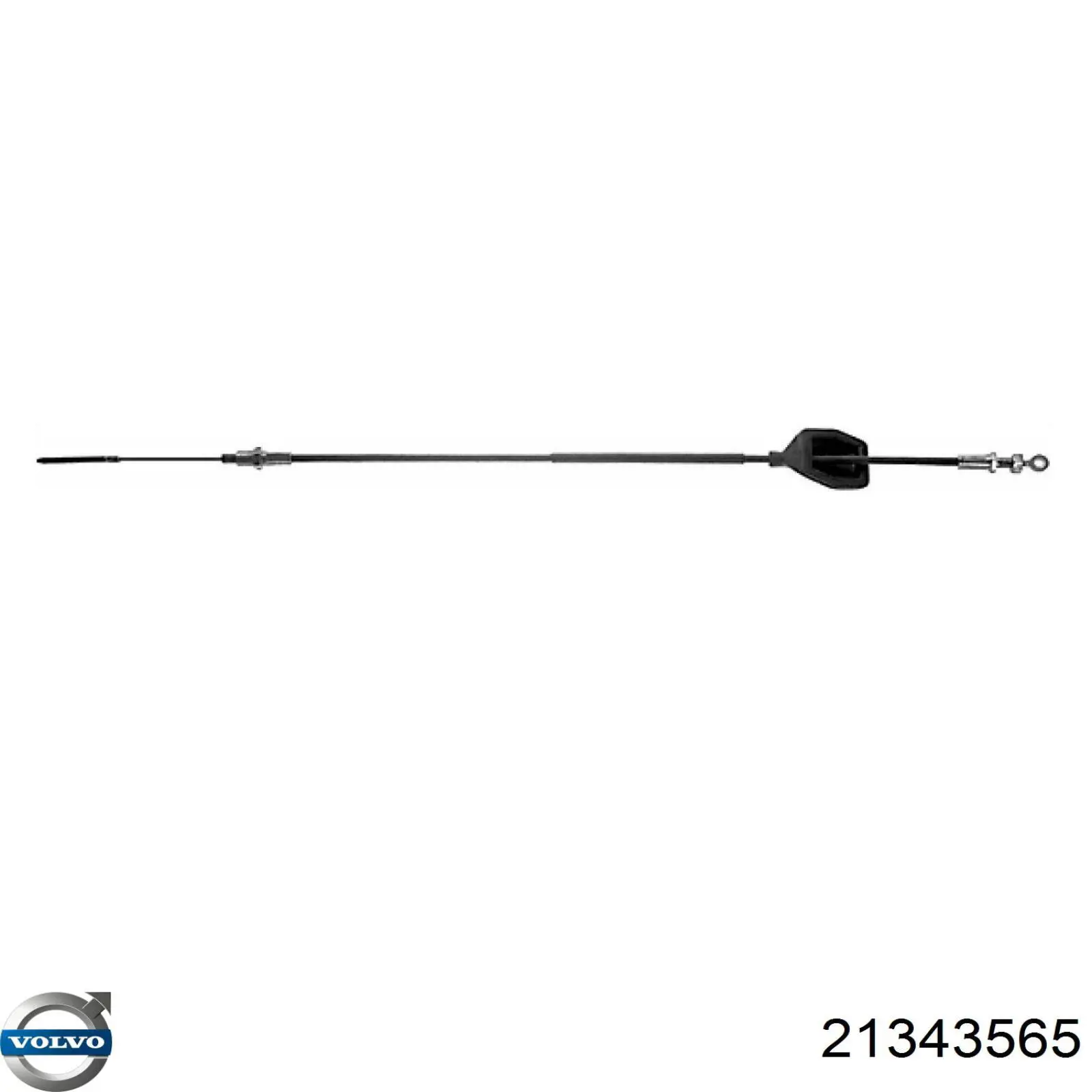 21343565 Volvo cable de accionamiento, caja de cambios (selección de marcha)