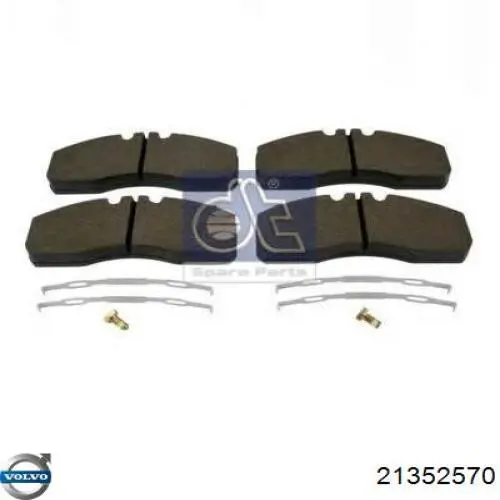 Pastillas freno delanteras Volvo 21352570 precio, desde 106,27 EUR