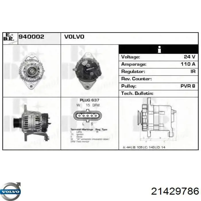 Rodamiento de arranque 9009910119 Toyota