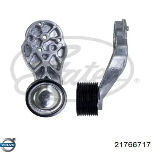 Polea inversión / guía, correa poli V 21766717 Volvo
