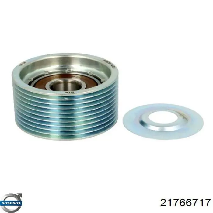 21766717 Volvo Polea guía correa poli V
