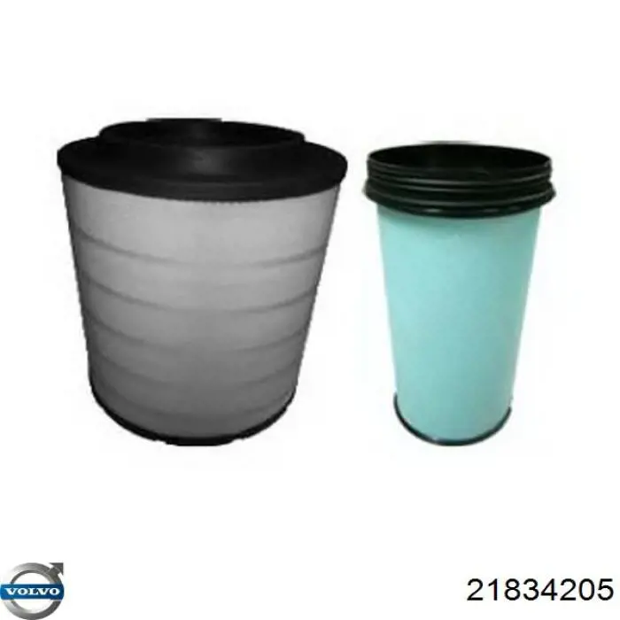 El filtro de aire Volvo 21834205 precio, desde 55,18 EUR