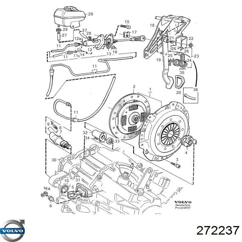 Disco de embrague Volvo 271956 precio, desde 252,69 EUR