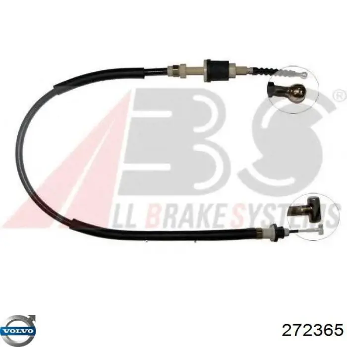 272365 Volvo cable de embrague