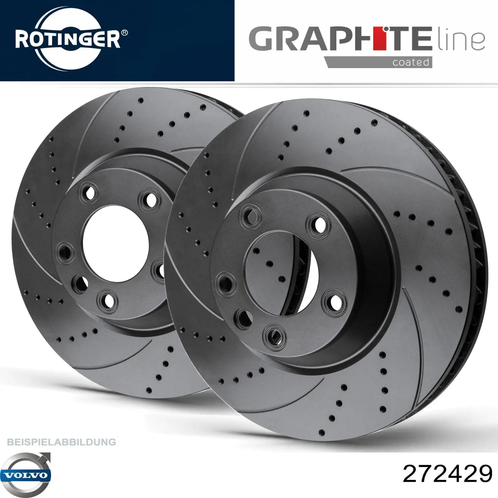 Disco de freno trasero Volvo 272429 precio, desde 40,20 EUR
