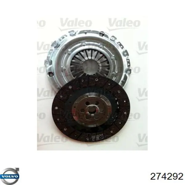 274292 Volvo kit de embrague (3 partes)