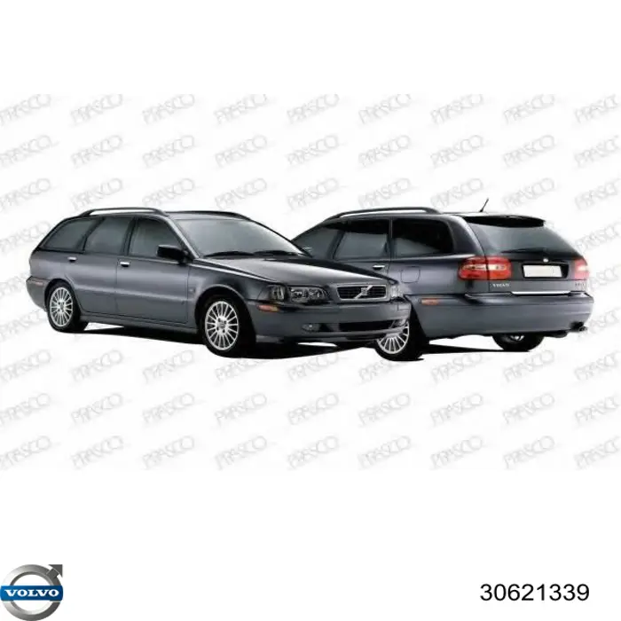 Rejilla delantera Volvo 30621339 precio, desde 77,15 EUR