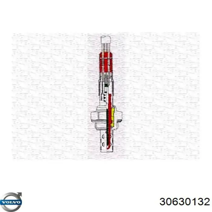 Sonda lambda de oxígeno posterior al catalizador 30630132 Volvo