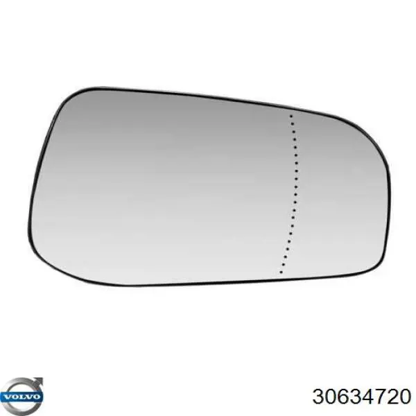 Cristal de espejo retrovisor derecho Volvo 30634720 precio, desde 31,66 EUR