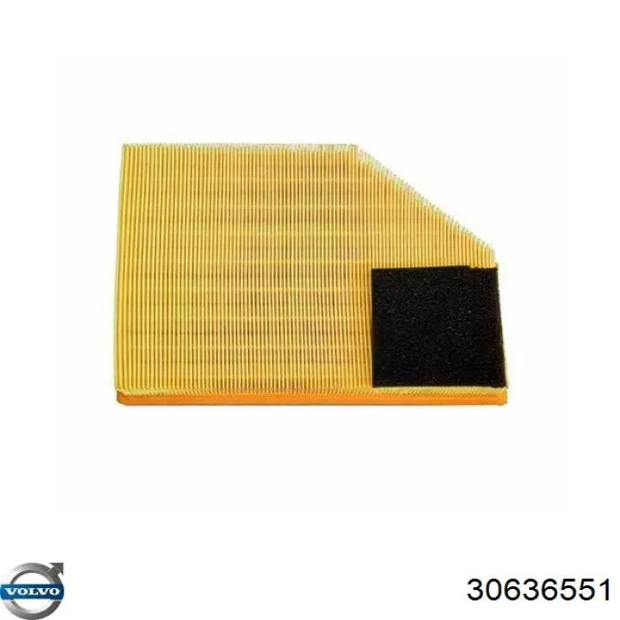 El filtro de aire Volvo 30636551 precio, desde 18,05 EUR
