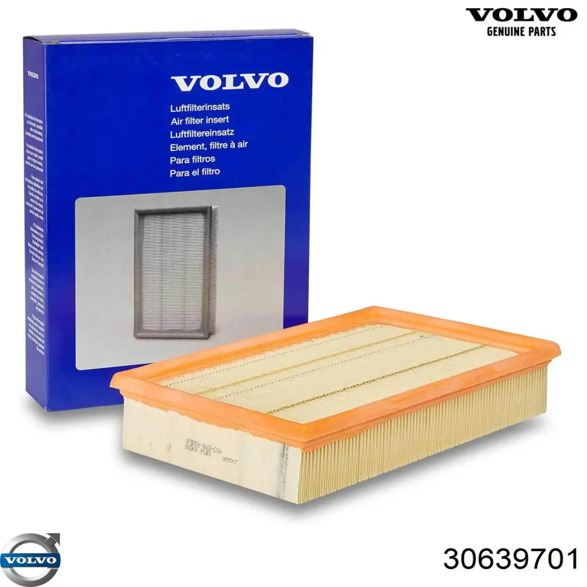 30639701 Volvo filtro de aire