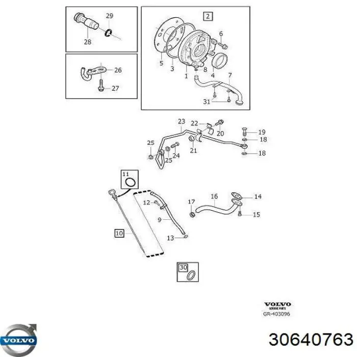 Volvo 30640763 precio, desde 4,99 EUR