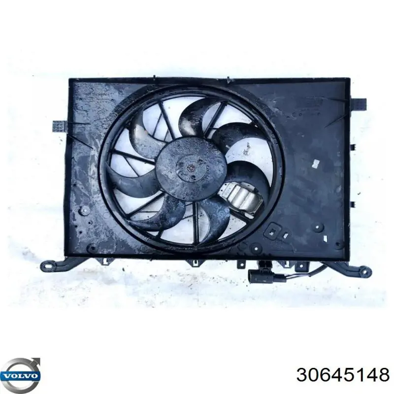 Rodete ventilador, refrigeración de motor para Volvo XC70 (SZ, LZ)