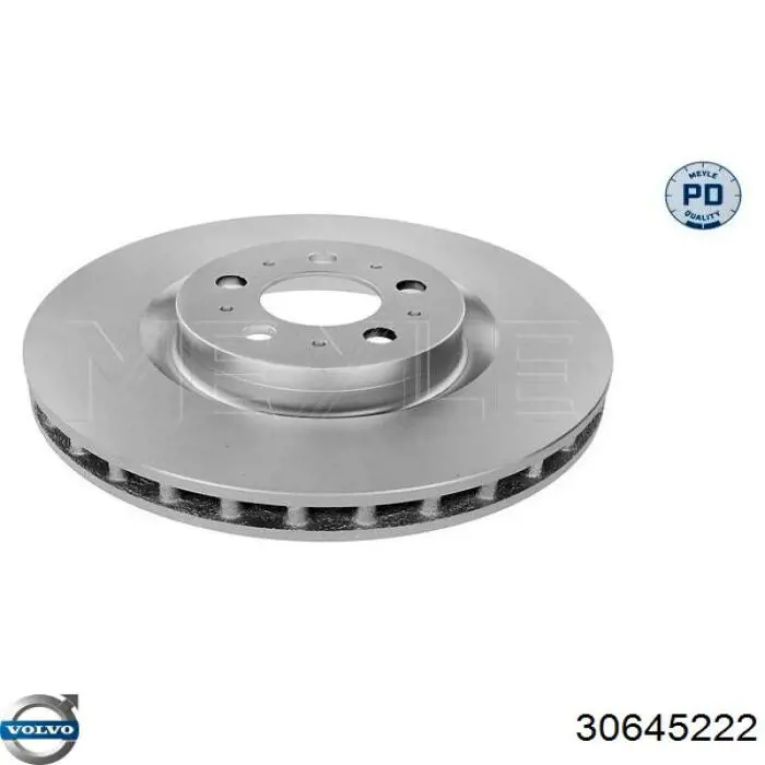 30645222 Volvo freno de disco delantero