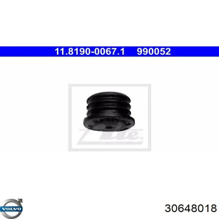 Juego de reparación, pinza de freno delantero Volvo V40 525, 526