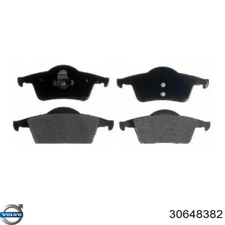 30648382 Volvo pastillas de freno traseras