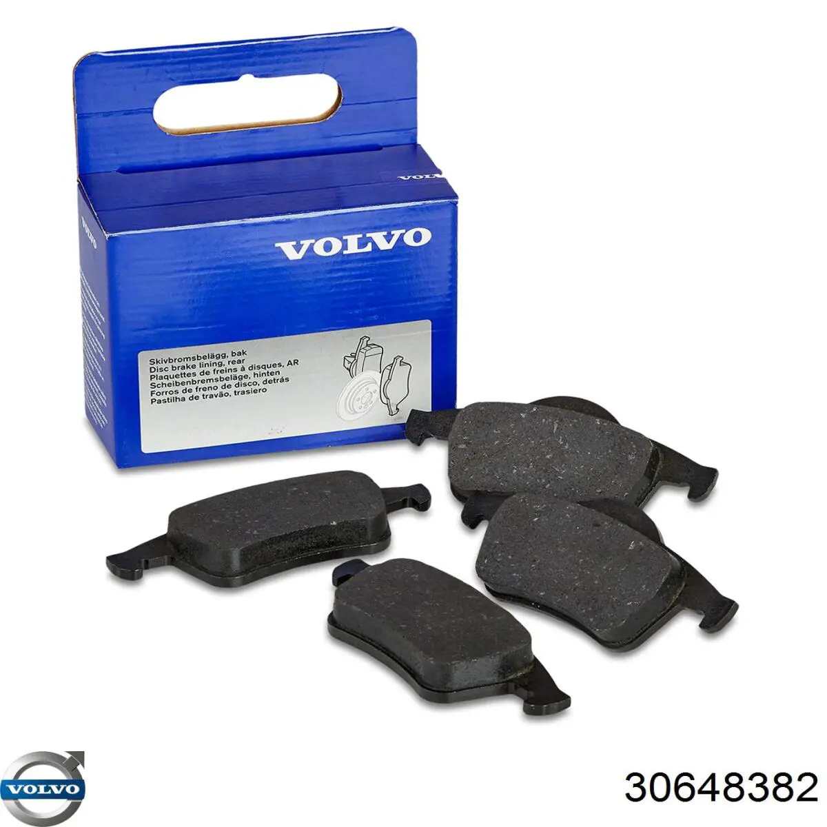 Comprar 30648382 Volvo Pastillas de freno traseras