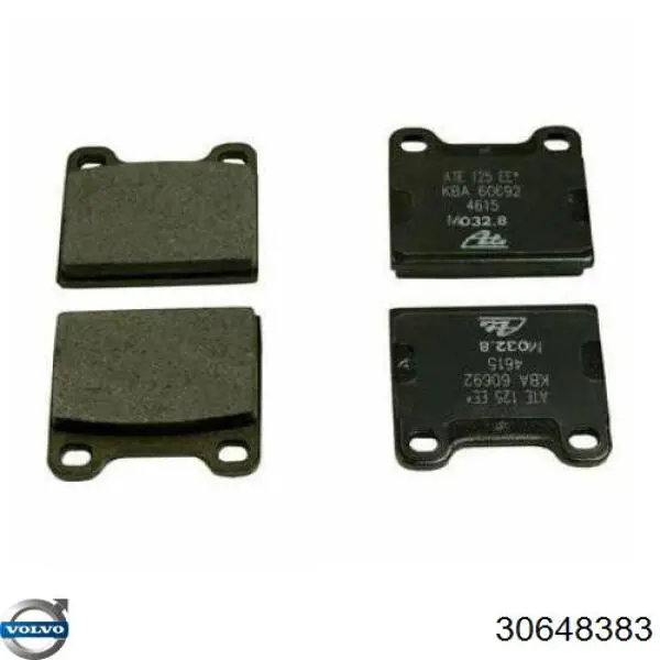 30648383 Volvo pastillas de freno delanteras