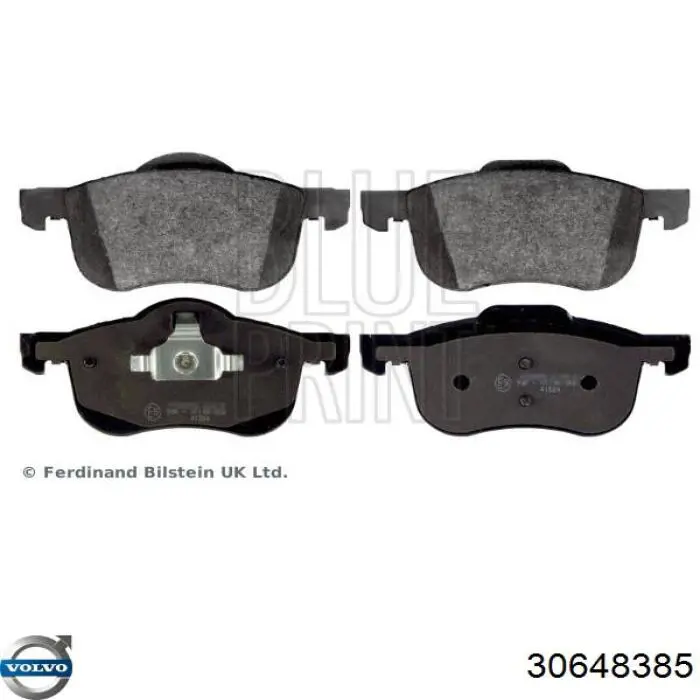 Pastillas de freno 30648385 Volvo
